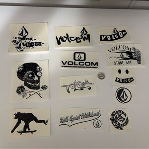 11 Volcom Sticker Collection